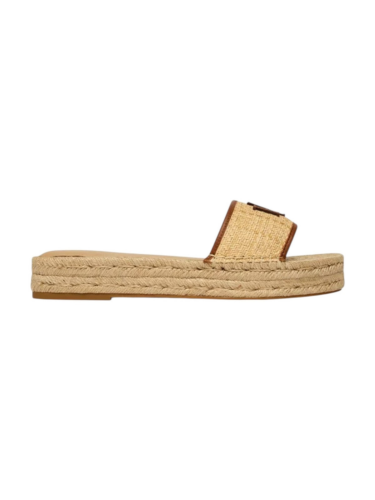 LAUREN RALPH LAUREN Ciabatta Donna 802P06398 003 NATURAL/LAUREN TAN