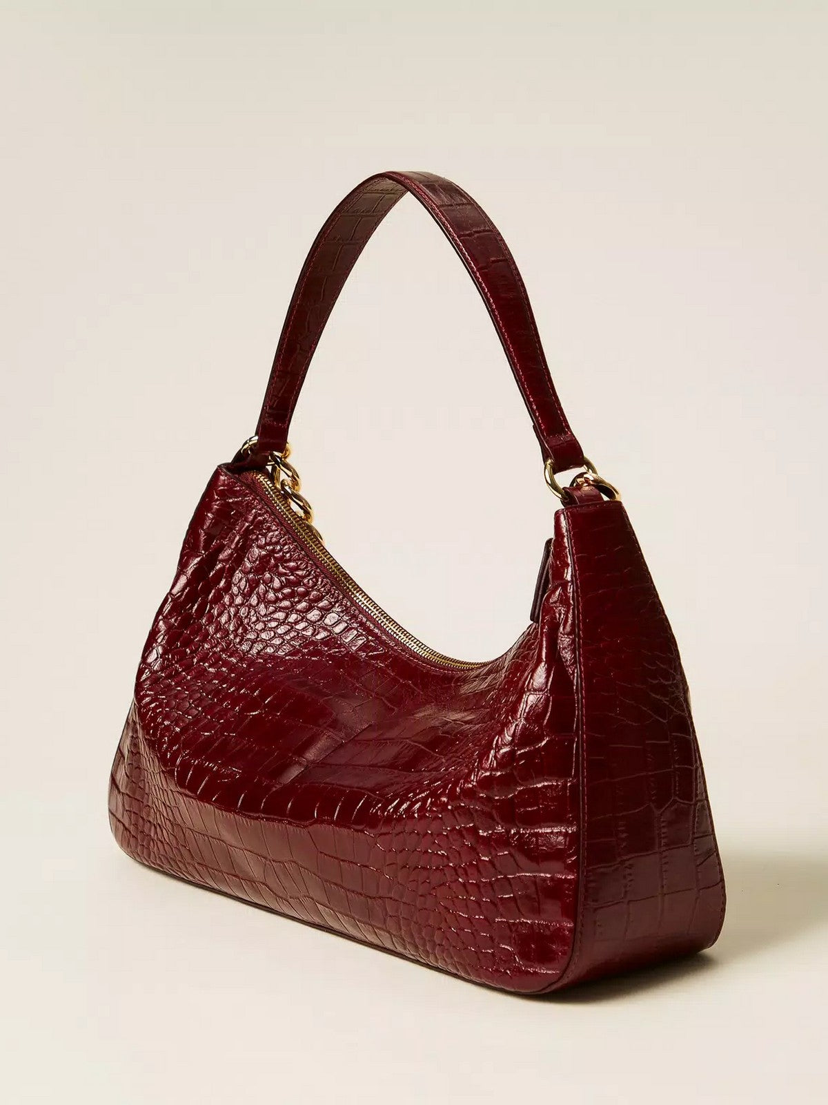 TWINSET Borsa Donna LILIANE LEATHER 252TD8252 12882 RED BERRY