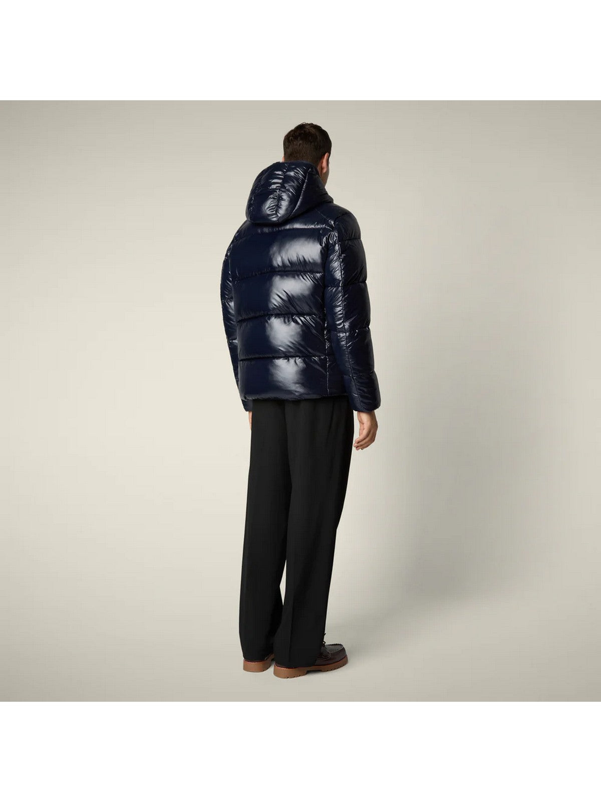 SAVE THE DUCK Piumino Uomo Edgard D31280M LOVE21 90010 BLUE BLACK