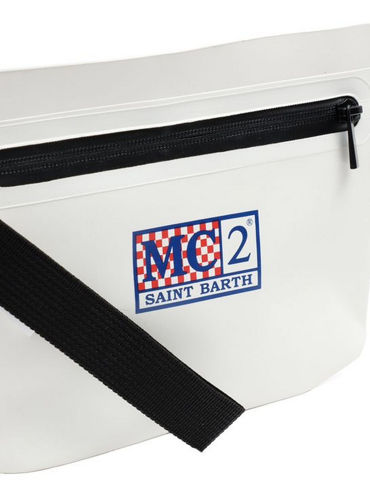 MC2 Saint Barth Clutch Bag Man Aqua Aqua 01985H White