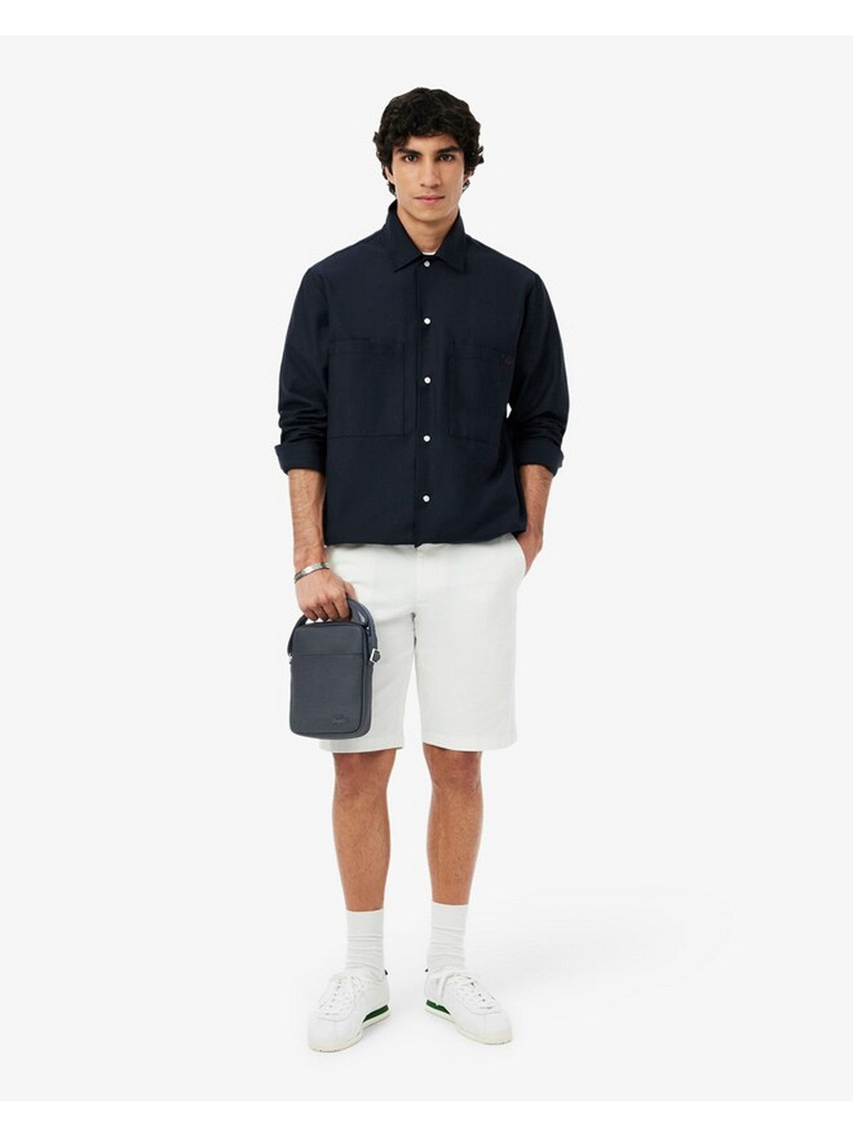 LACOSTE Tracolla Uomo NH4422 021 Blu