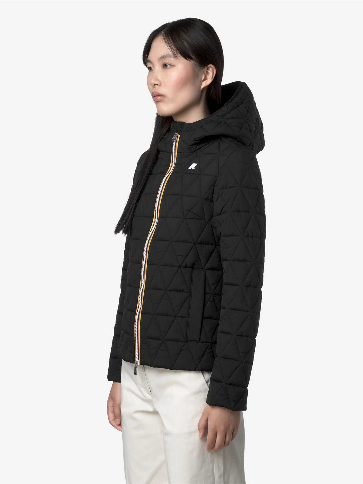 K-WAY Giubbino Donna LIL DIAMOND QUILTED WARM K2136EW USY BLACK PURE