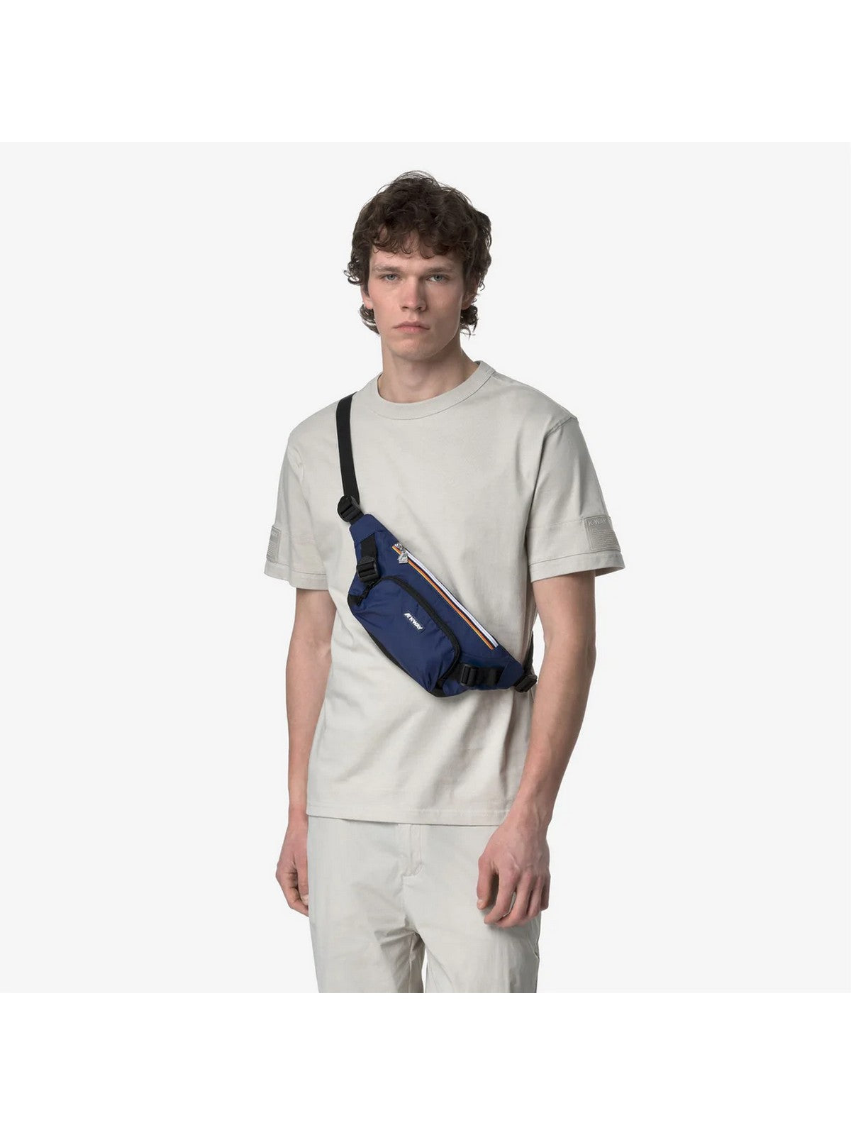 K-WAY Marsupio Uomo FERICY S K7116TW 867 Blu gioboutiqueweb