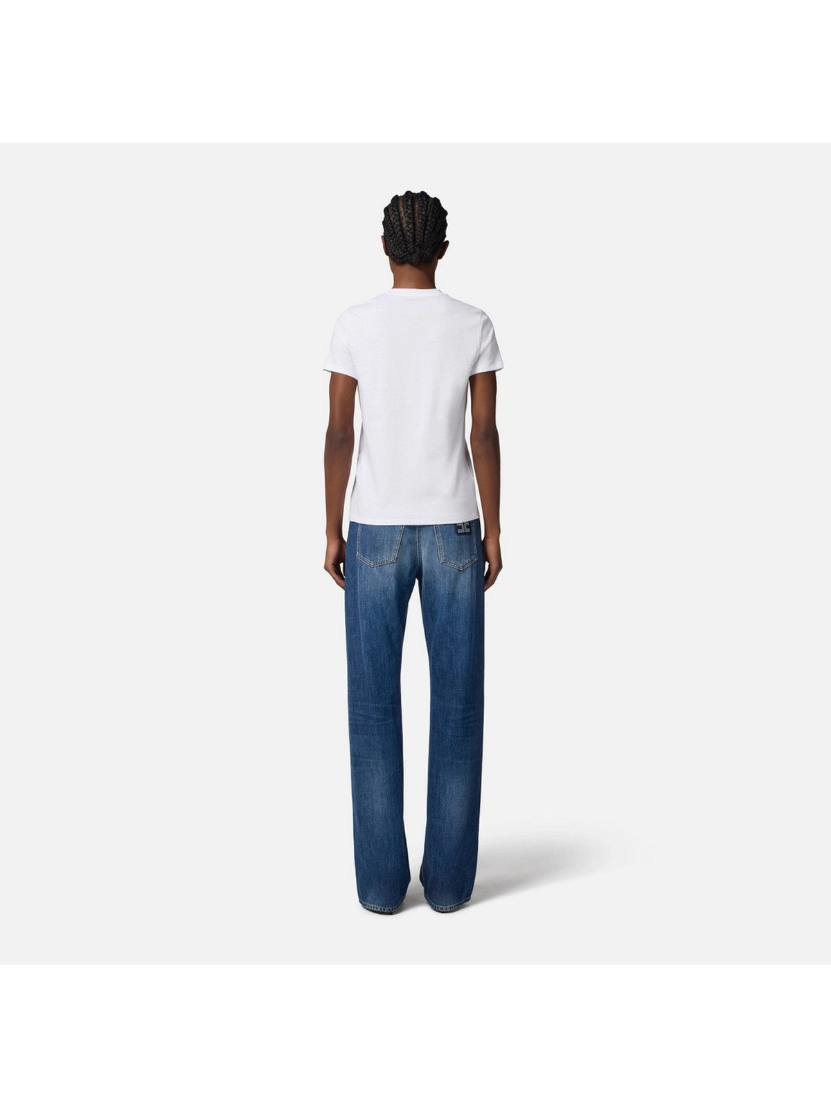 ELISABETTA FRANCHI T-shirt Donna MA00756E2 270 GESSO