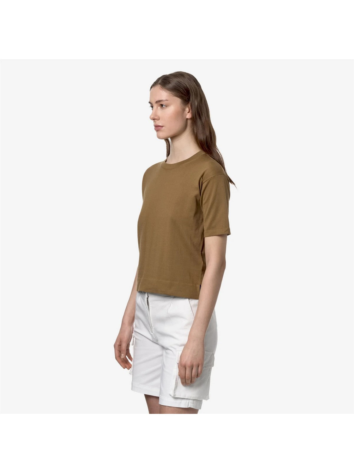 K-Way-T-Shirt und Pole Frau Esmer K4126PW 045 Brown