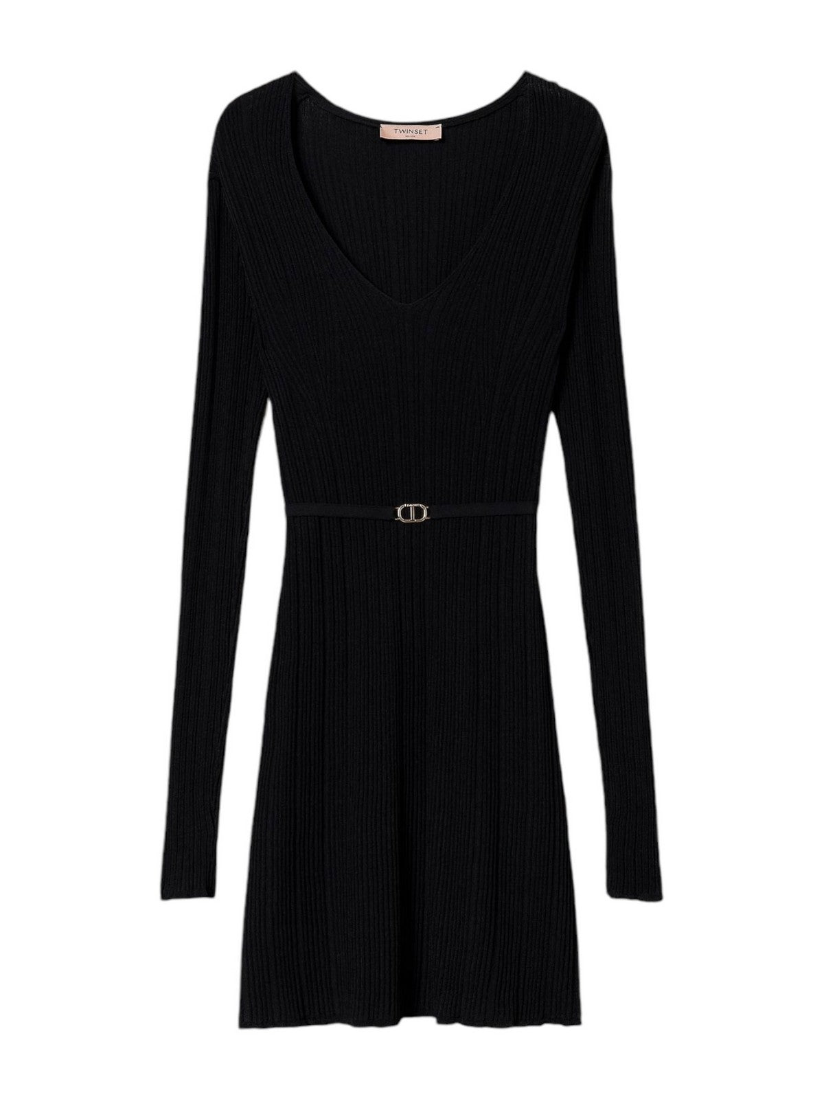 TWINSET Abito Donna 242TP3041 00006 Nero gioboutiqueweb