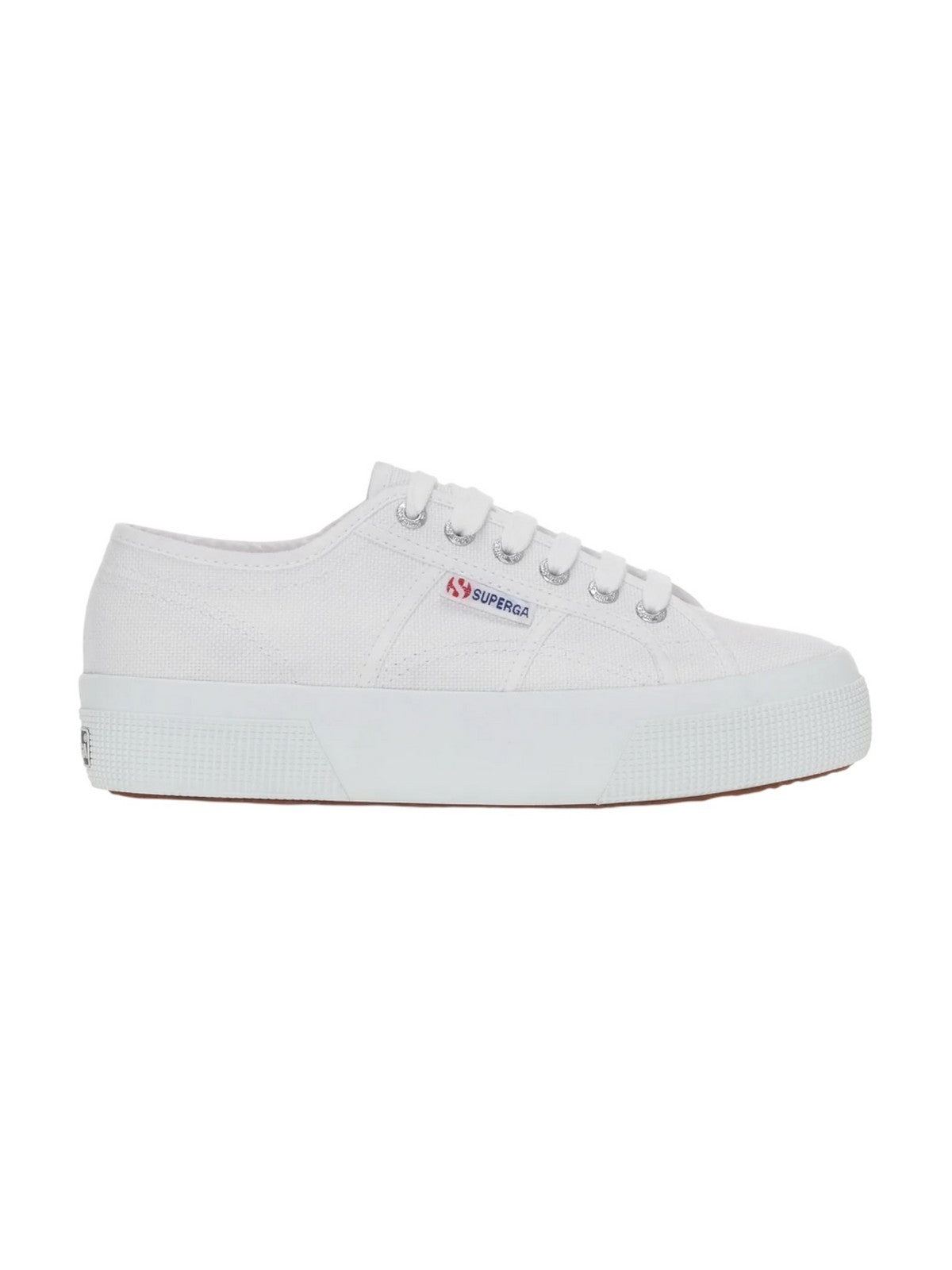 SUPERGA Sneaker Donna 2740 PLATFORM S21384W 901 Bianco gioboutiqueweb
