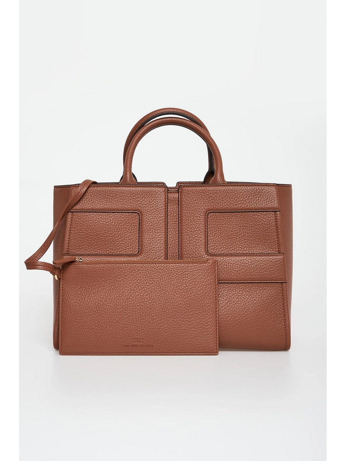 ELISABETTA FRANCHI Borsa Donna BS34A56E2 EC1 BROWN SUGAR