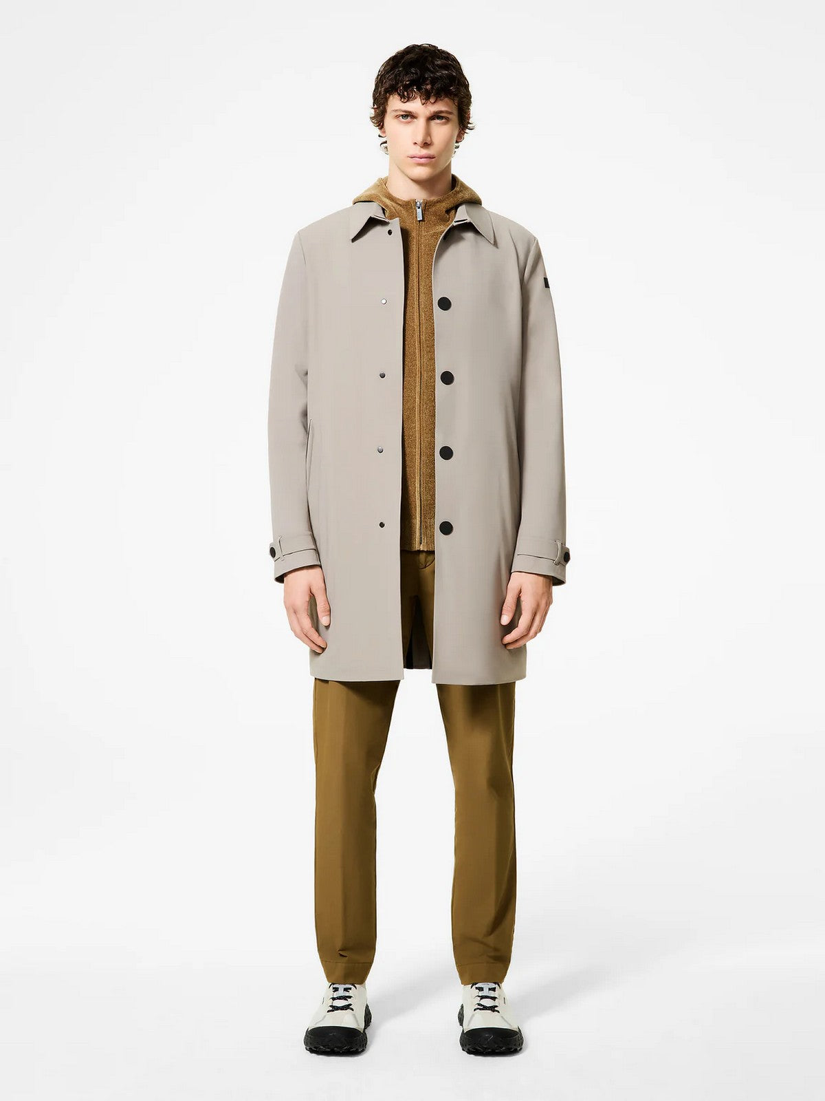 RRD Cappotto Uomo montecristo thermo coat jkt W25061 87 87 TABACCO