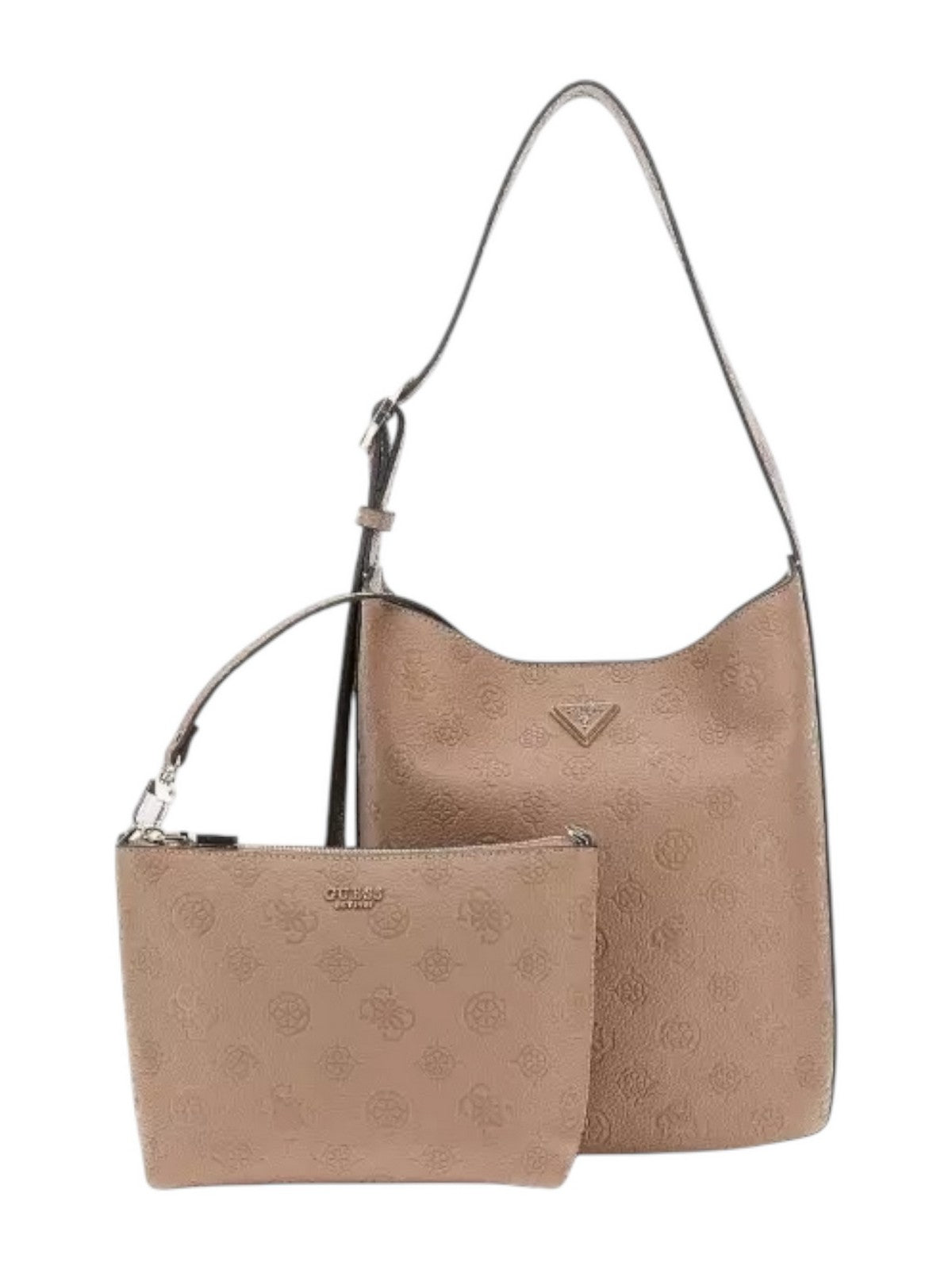GUESS Borsa Donna CRESIDIA II BUCKET HWPD98 88040 DKO DARK TAUPE LOGO