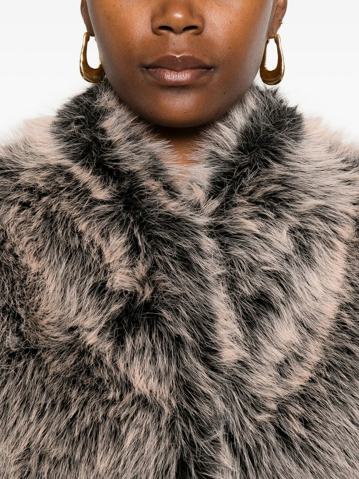 PATRIZIA PEPE Pelliccia Donna 8O0197 E072 B849 PEACH DUST FUR