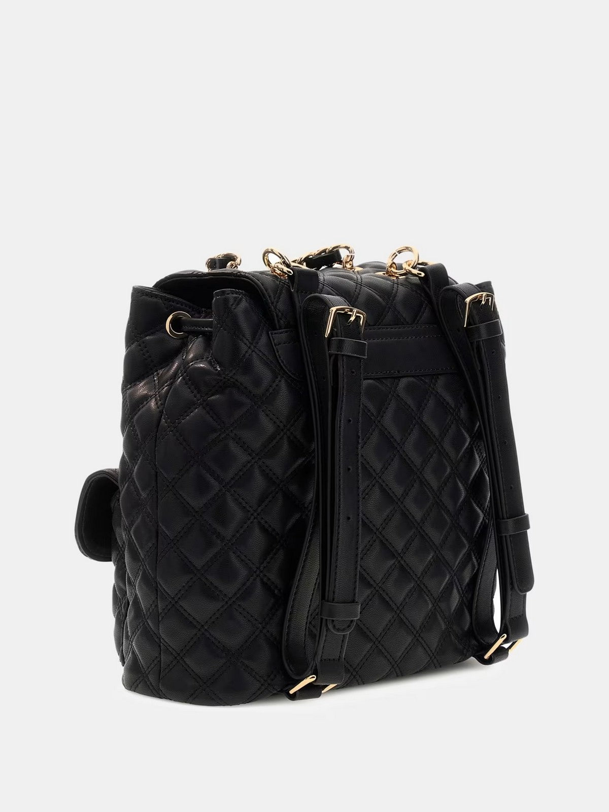 GUESS Zaino Donna GIULLY II FLAP BACKPACK HWQG96 73330 BLA BLACK
