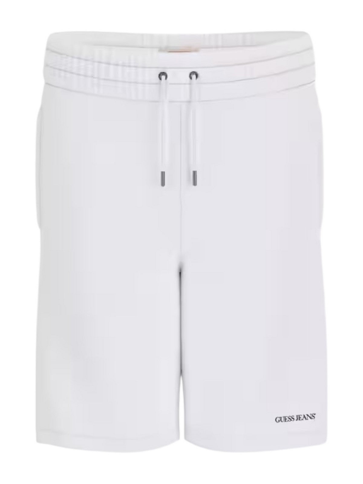 GUESS Pantalone Uomo GJ REG EMBRO SHORTS M5GD49 KCPR1 G011 PURE WHITE