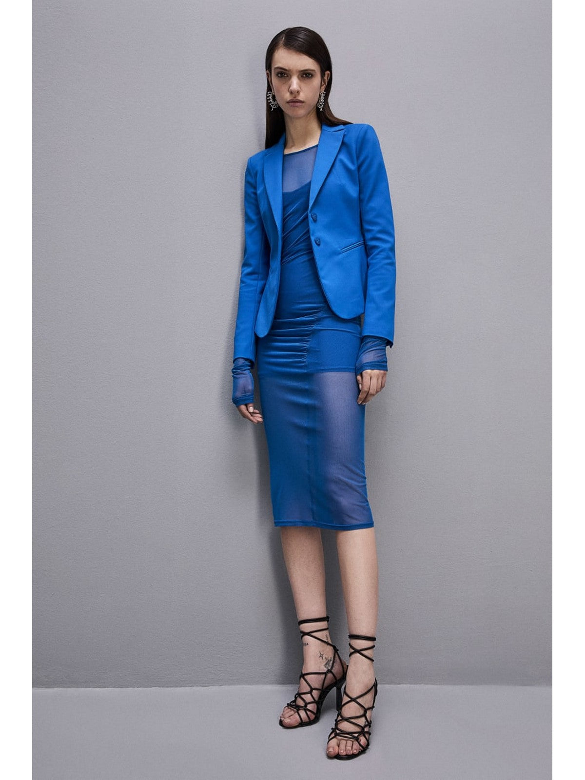 PATRIZIA PEPE Giacca Donna CSA112 AQ39 C990 Blu gioboutiqueweb