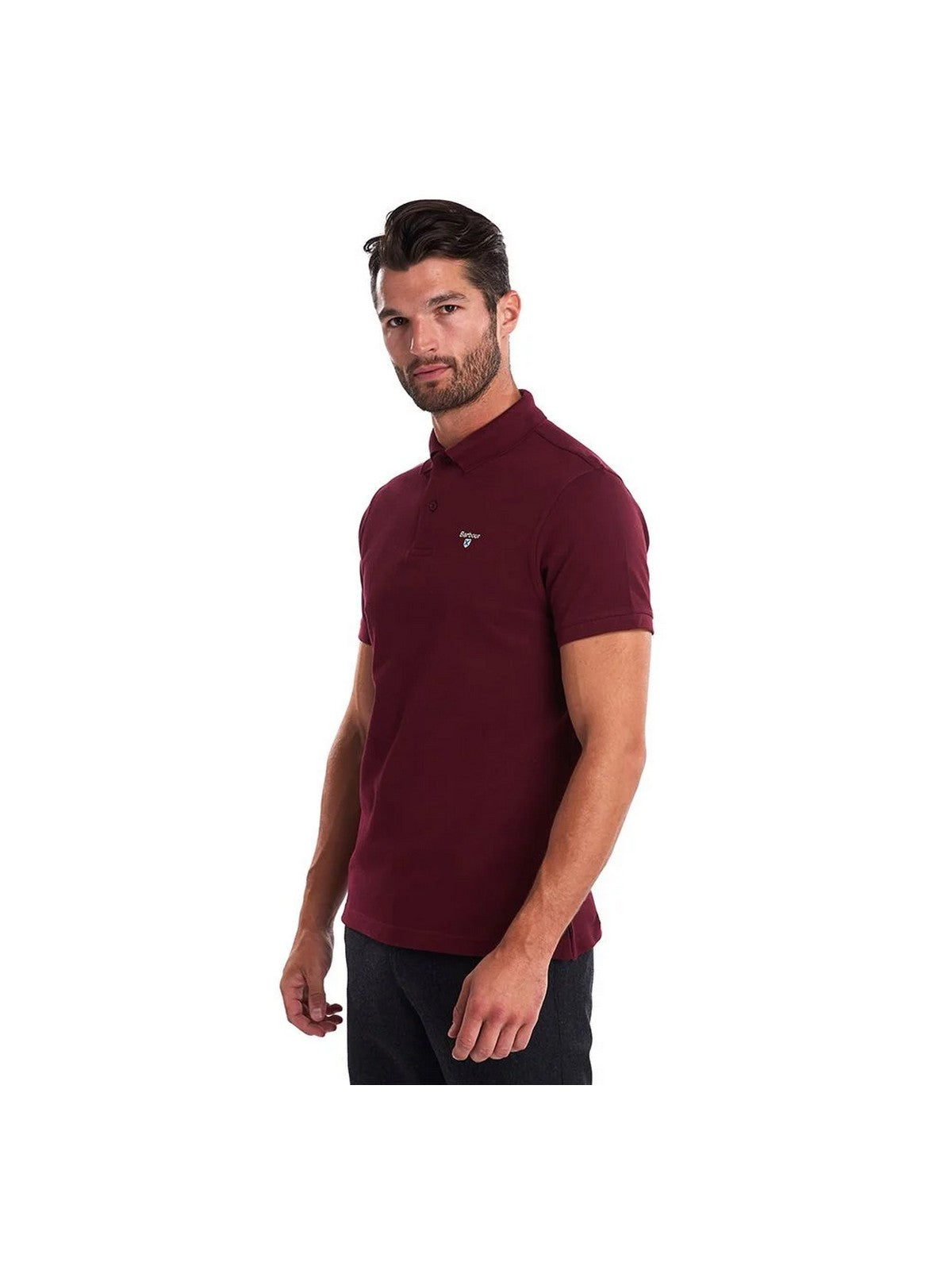 BARBOUR Polo Uomo MML0012 RE53 Rosso gioboutiqueweb