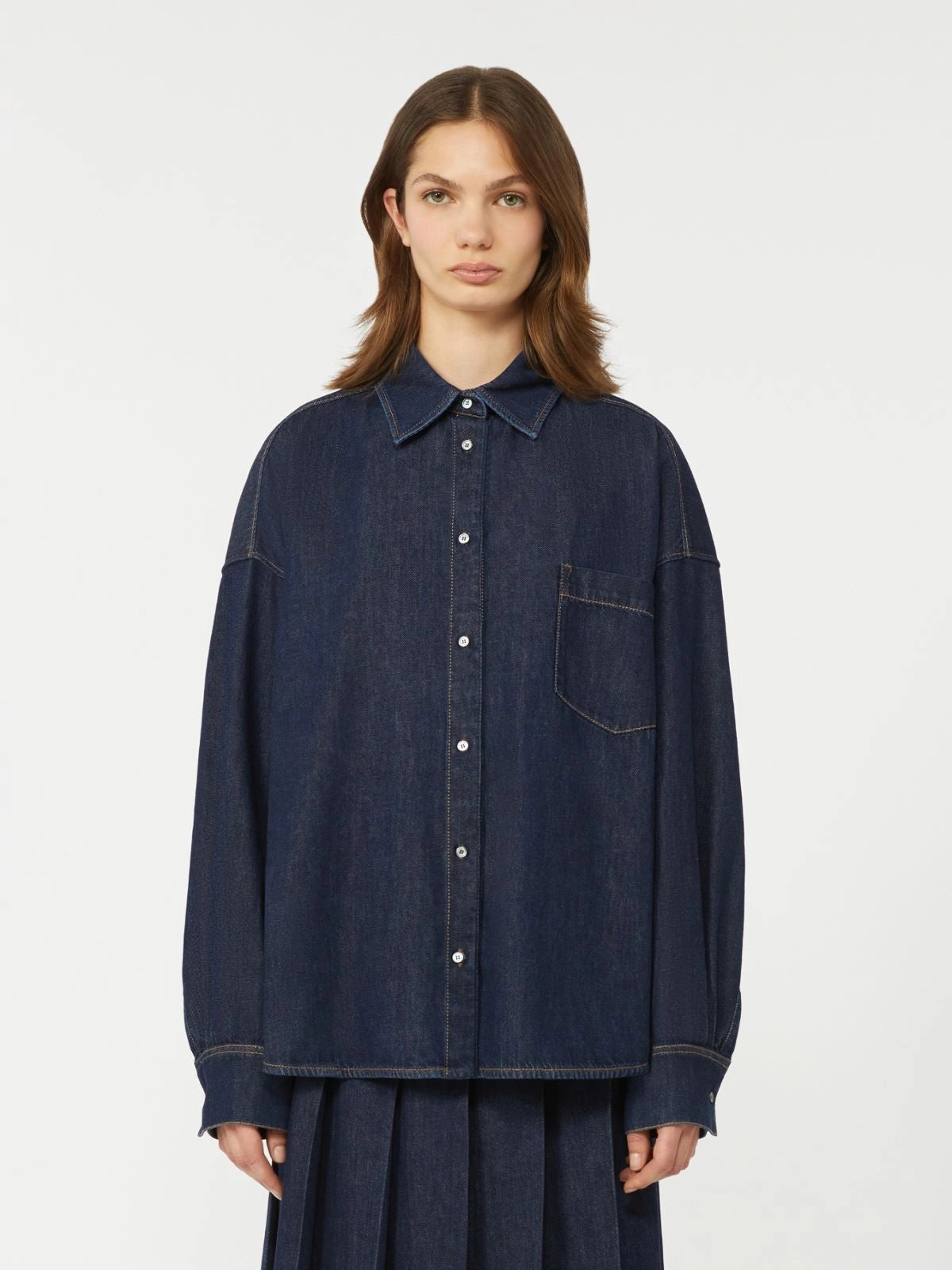 MAX MARA WEEKEND Camicia Donna WKDFOGGIA 2615111011600 001 Blu