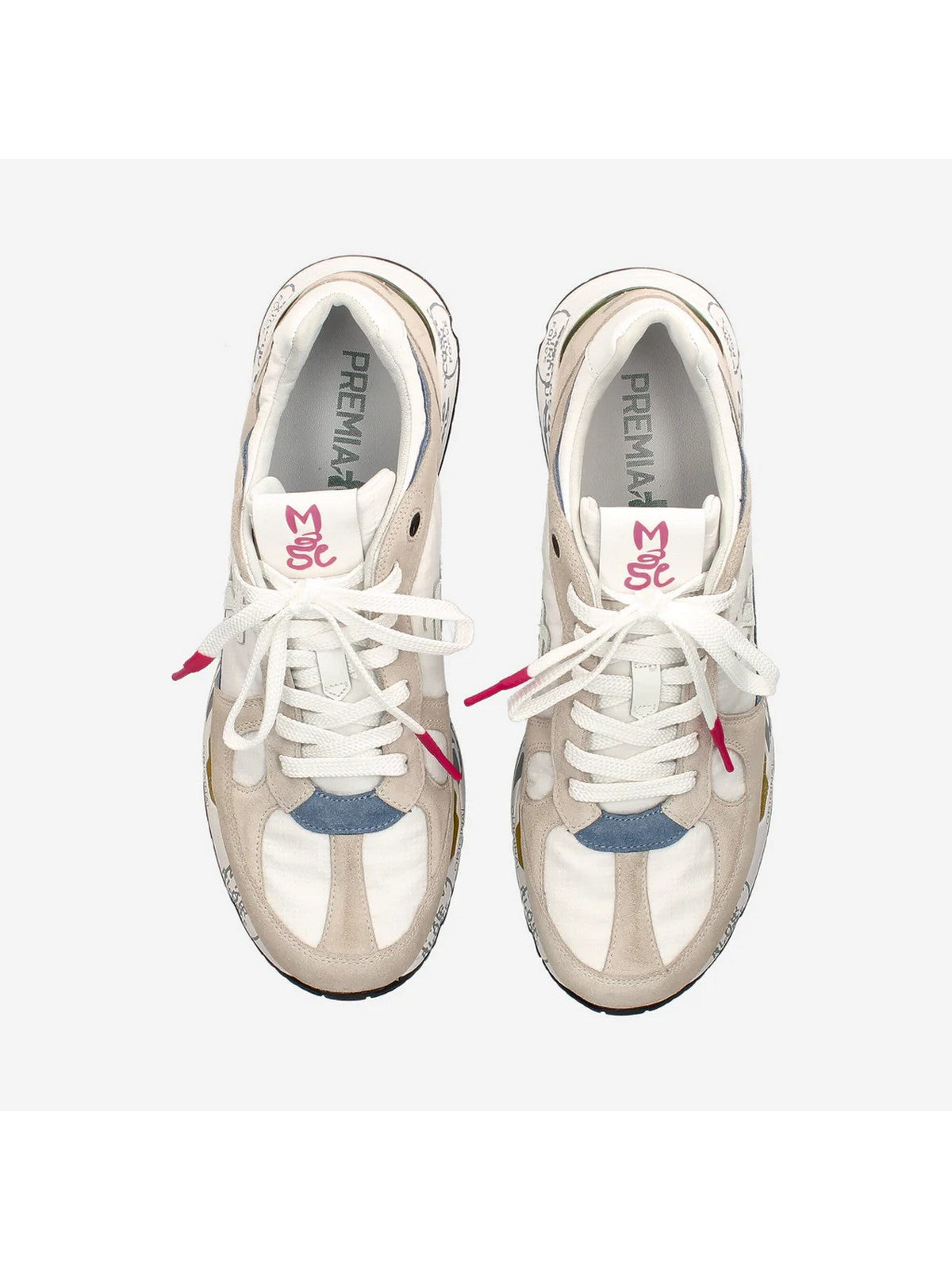 PREMIATA Sneaker Uomo MASE VAR 6625 Bianco gioboutiqueweb