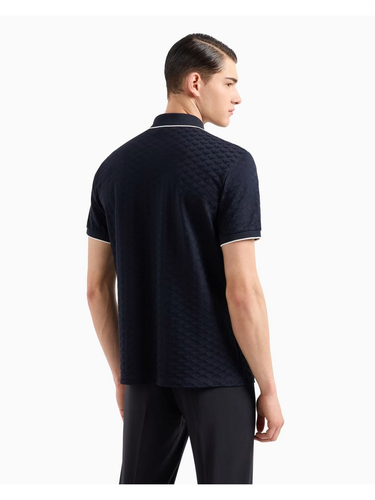 EMPORIO ARMANI Polo Uomo 8N1FP0 1JHWZ 0920 BLU NAVY