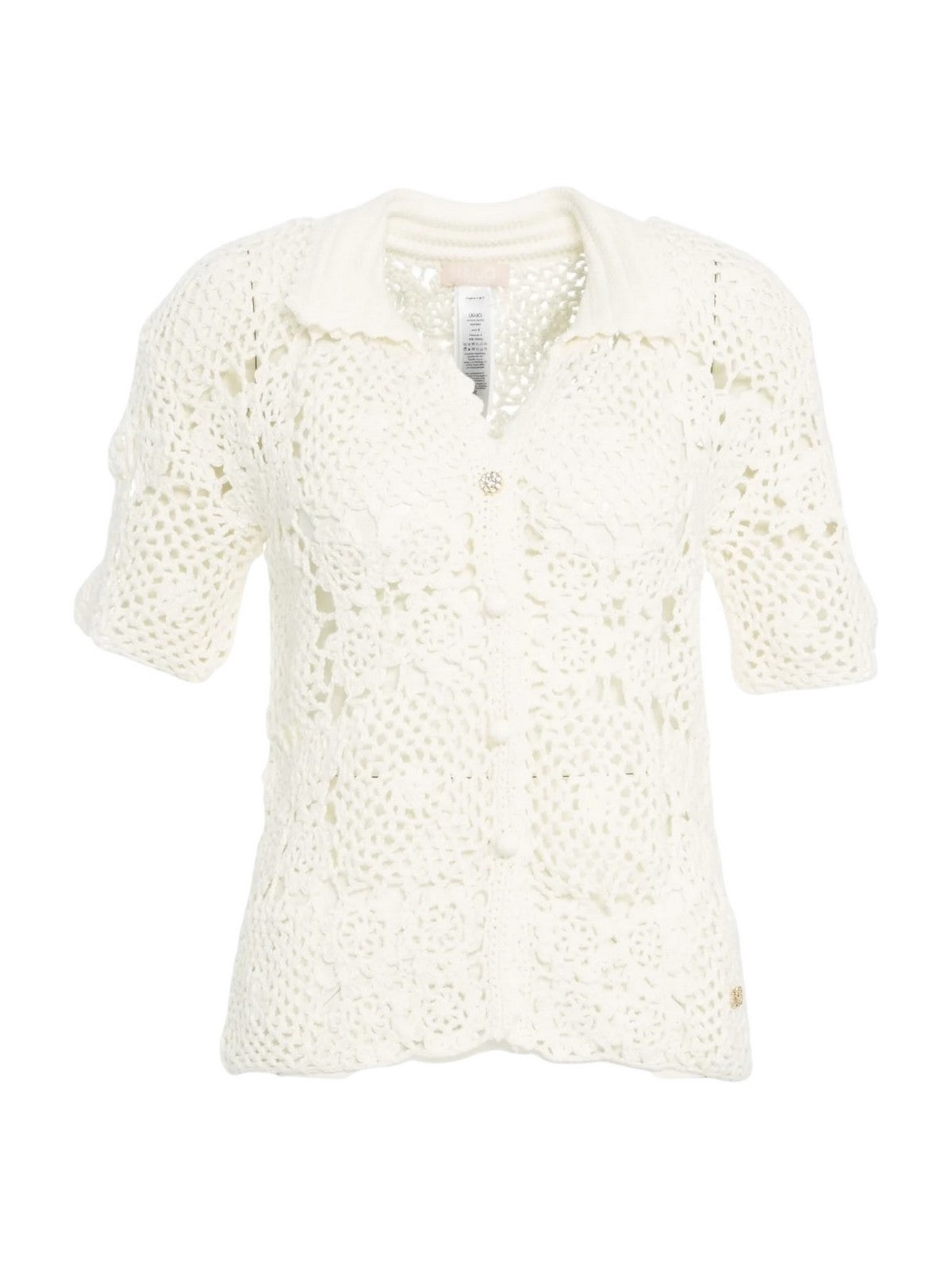 LIU JO WHITE Camicia Donna WA5208MA30Q 10701 Bianco gioboutiqueweb