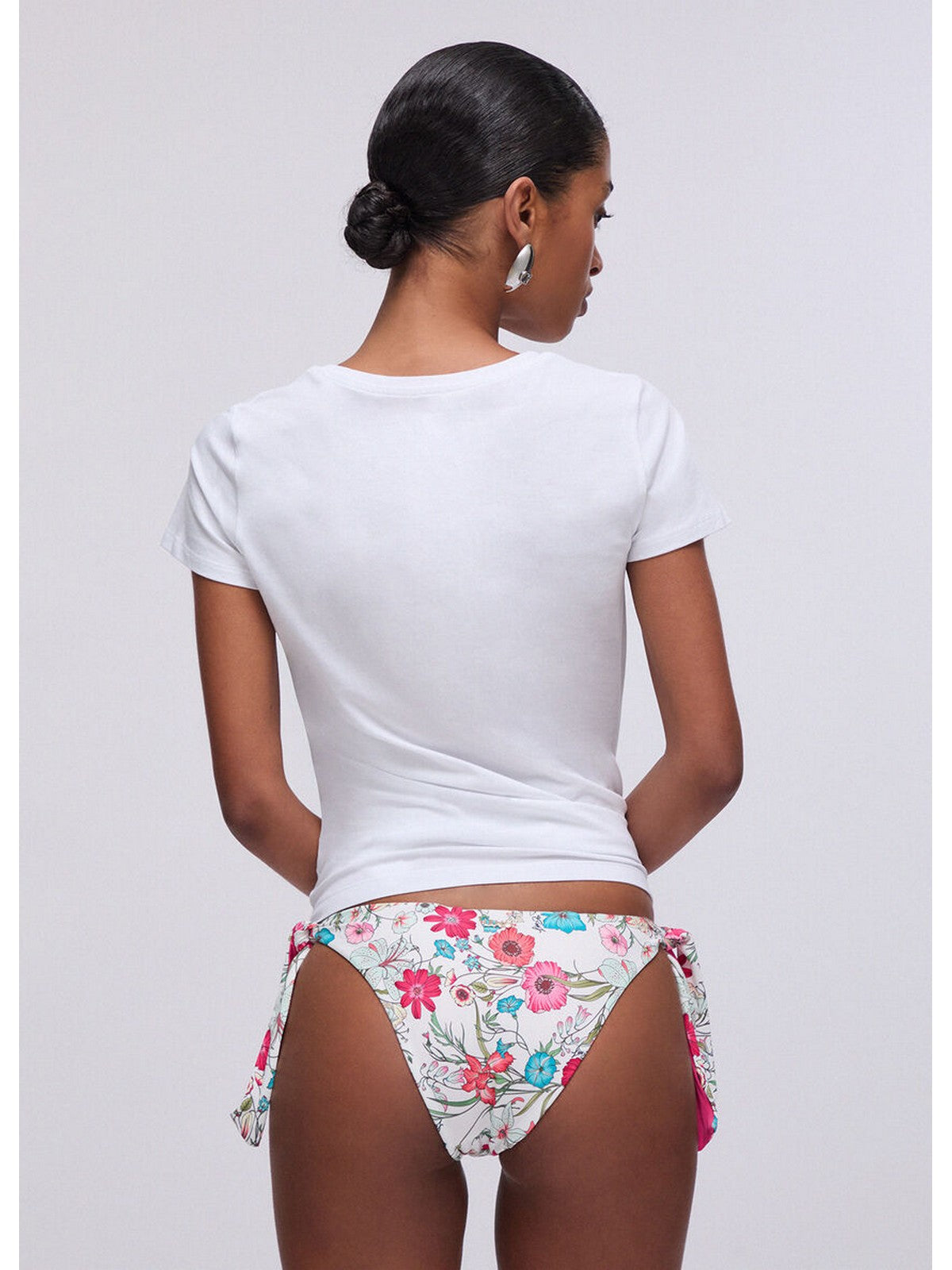 LIU JO BEACHWEAR T-shirt Donna VA6171JS003 T9550 Bianco/degrade