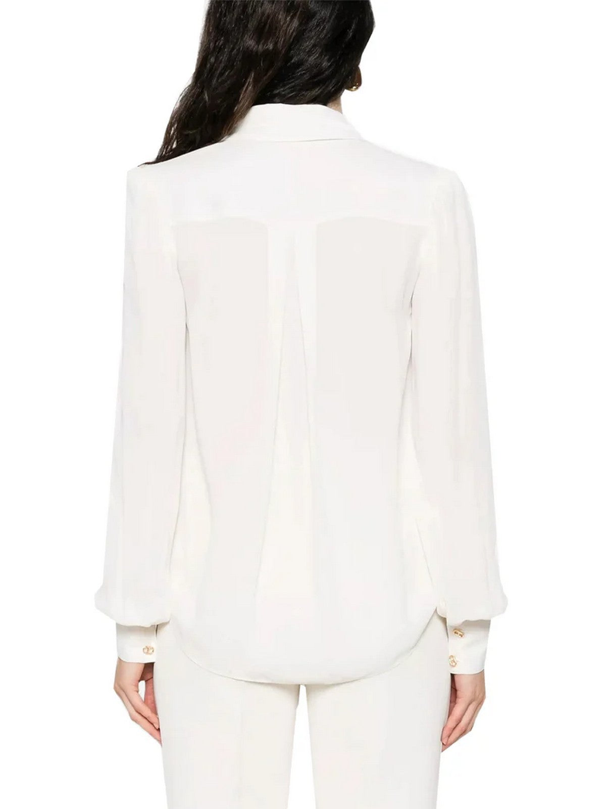 TWINSET Blusa Donna CREPE DE CHINE WITH METAL DETAILS 252TP2291 00381 GIGLIO