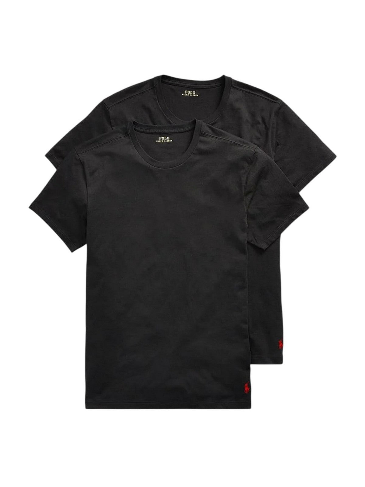 POLO RALPH LAUREN T-shirt Uomo CLASSIC-2 PACK-CREW UNDERSHIRT 714835960 001 2PK POLO BLACK/POLO BLACK