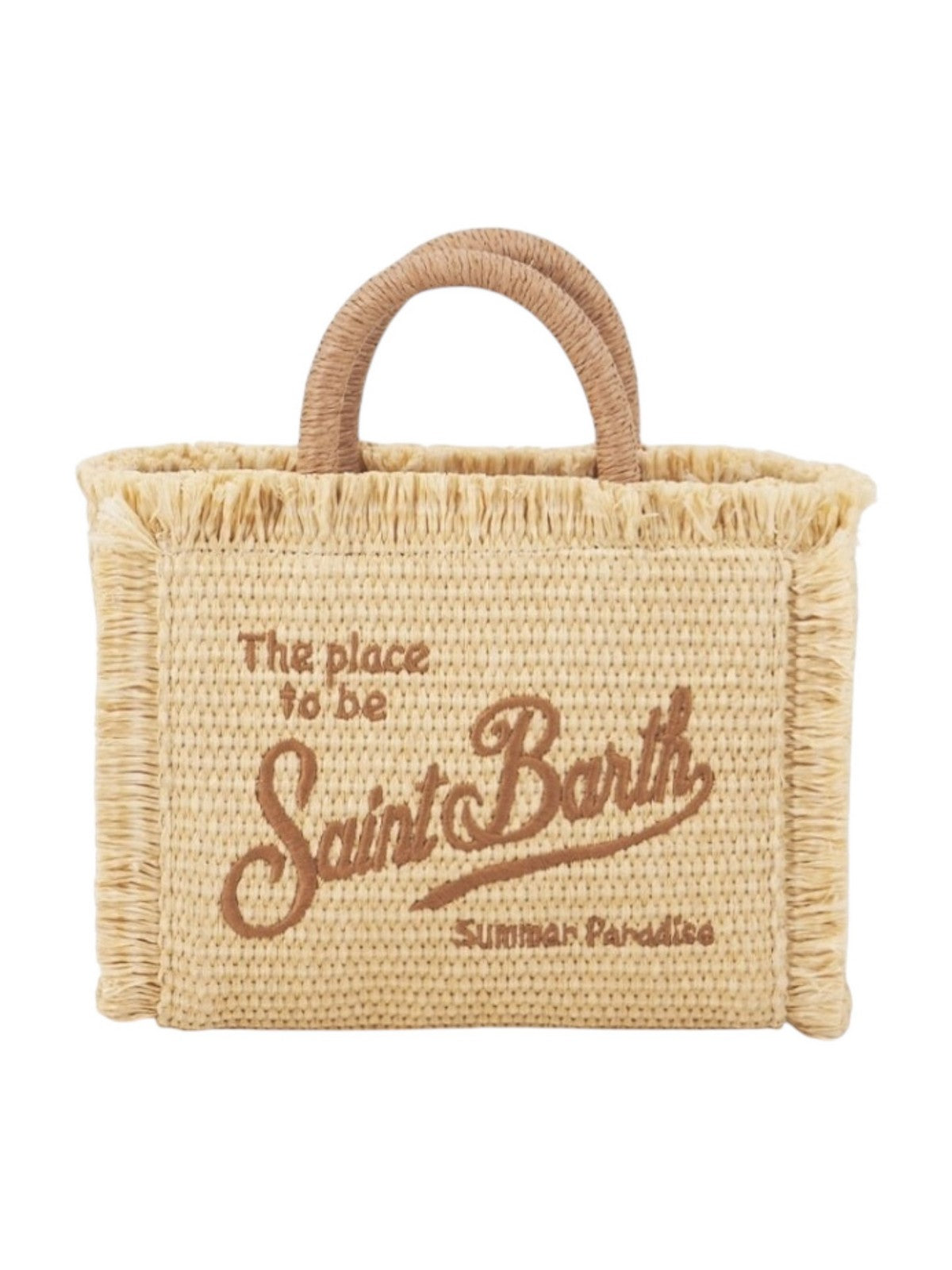 MC2 SAINT BARTH Borsa Donna VANITY MINI STRAW N 00172H Beige gioboutiqueweb