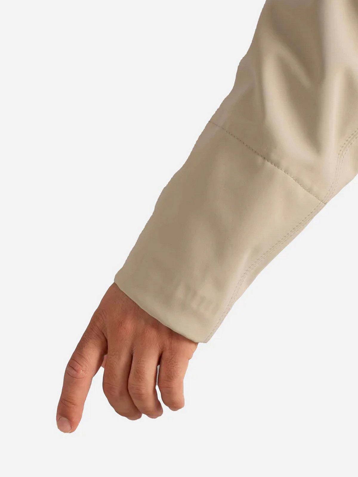 K-WAY Giubbino Uomo Marlyn bonded K7126UW B2A Beige Cashmere - Blu