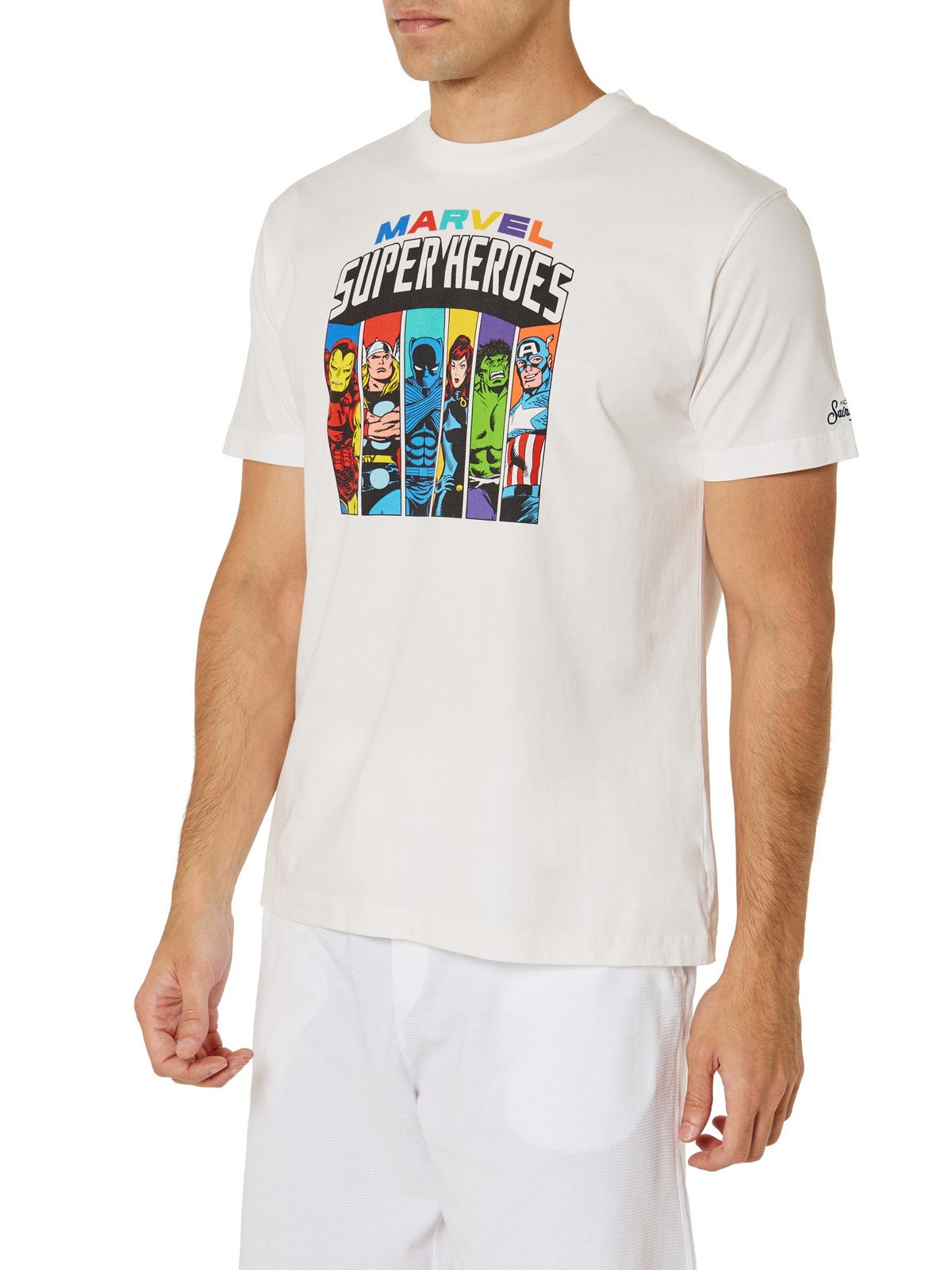 Mc2 Saint Barth T-shirt and Polo Men Tshirt Man 00567F White