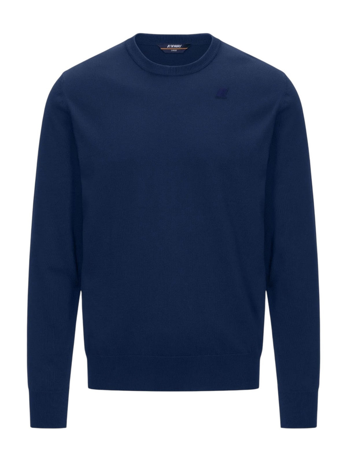 K-WAY Maglia Uomo Sebastien Cotton Ps K4122YW 868 Blu gioboutiqueweb