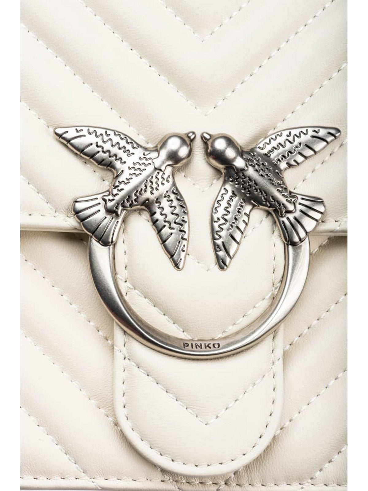 Pinko Woman Bag Love One Classic 100941-A0GK Z14O White