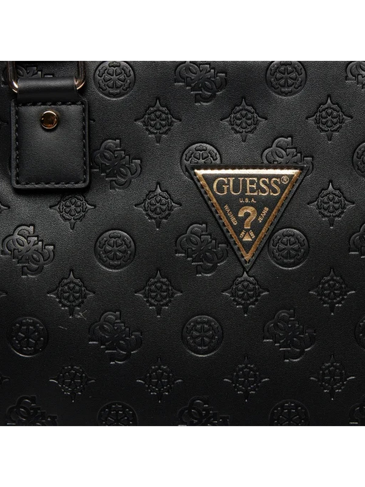 GUESS Borsone Donna Travel TWD745 24150 BLA Nero gioboutiqueweb