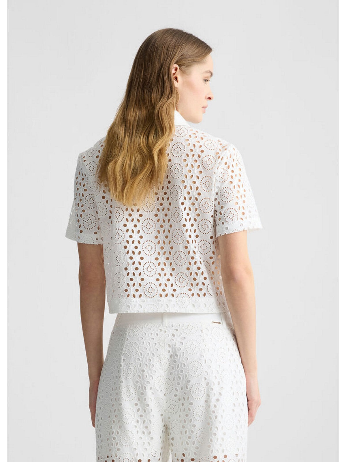 LIU JO WHITE Camicia Donna WA5283T2182 11111 Bianco gioboutiqueweb