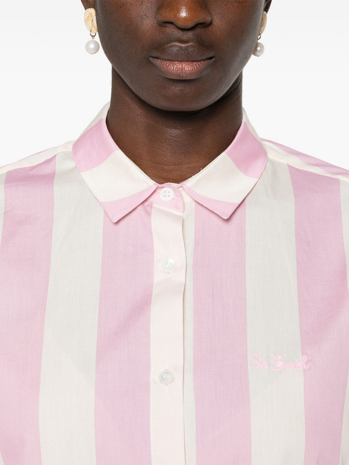 MC2 SAINT BARTH Camicia Donna BRIGITTE 01606F Rosa