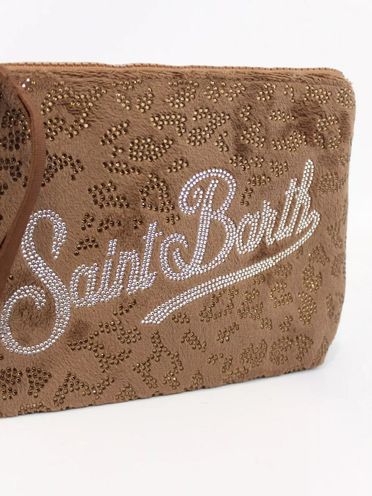 MC2 SAINT BARTH Pochette Donna ALINE STRASS 00274I LEOPARD 1918 STRASS