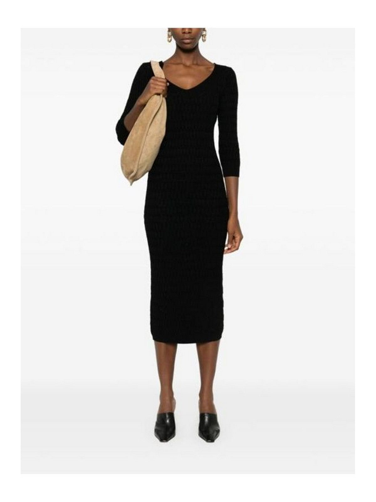 TWINSET Abito Donna 242TP3345 00006 Nero gioboutiqueweb