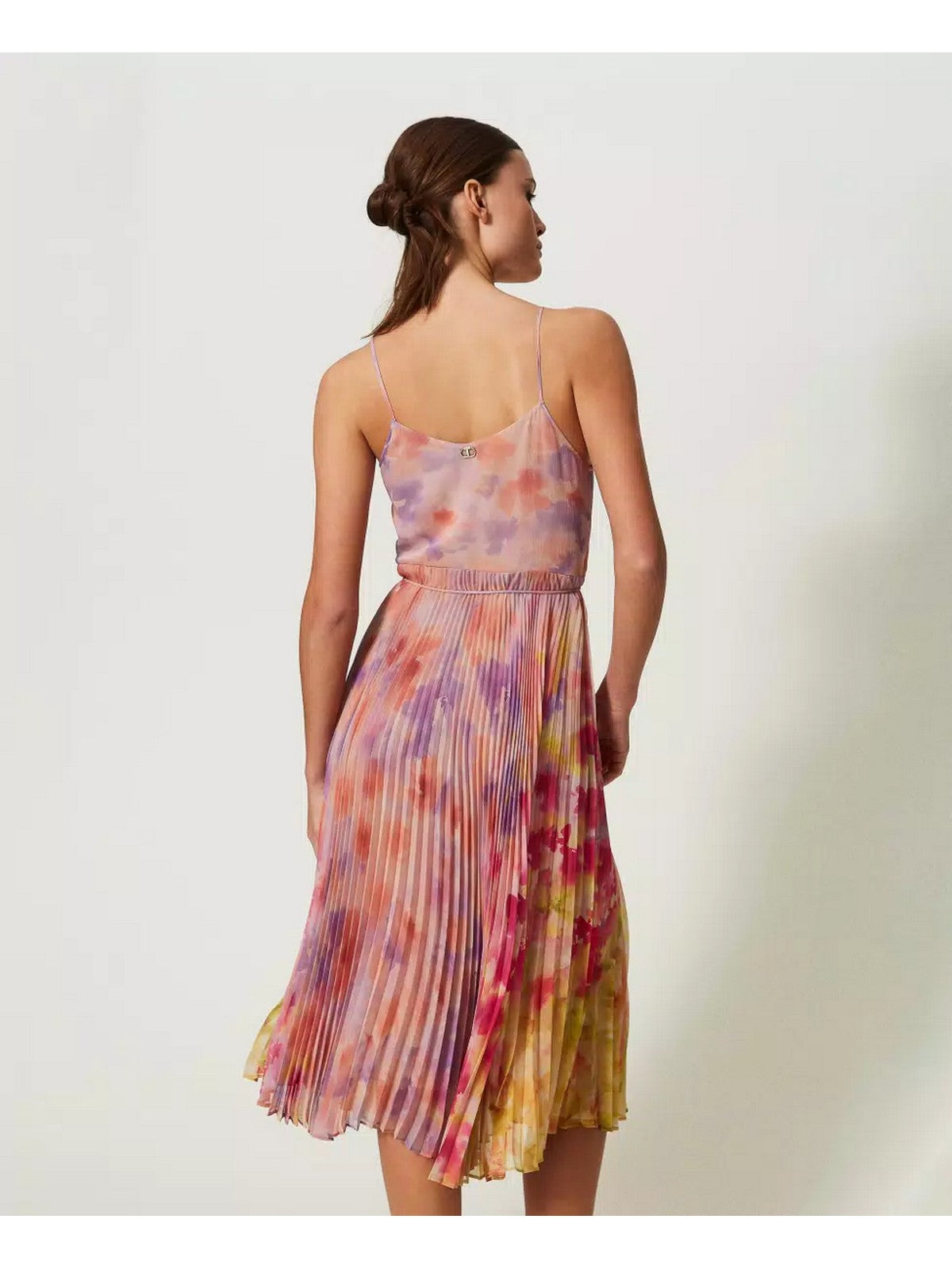 Twinset Frau Kleid 241TP2591 11348 Multicoloror