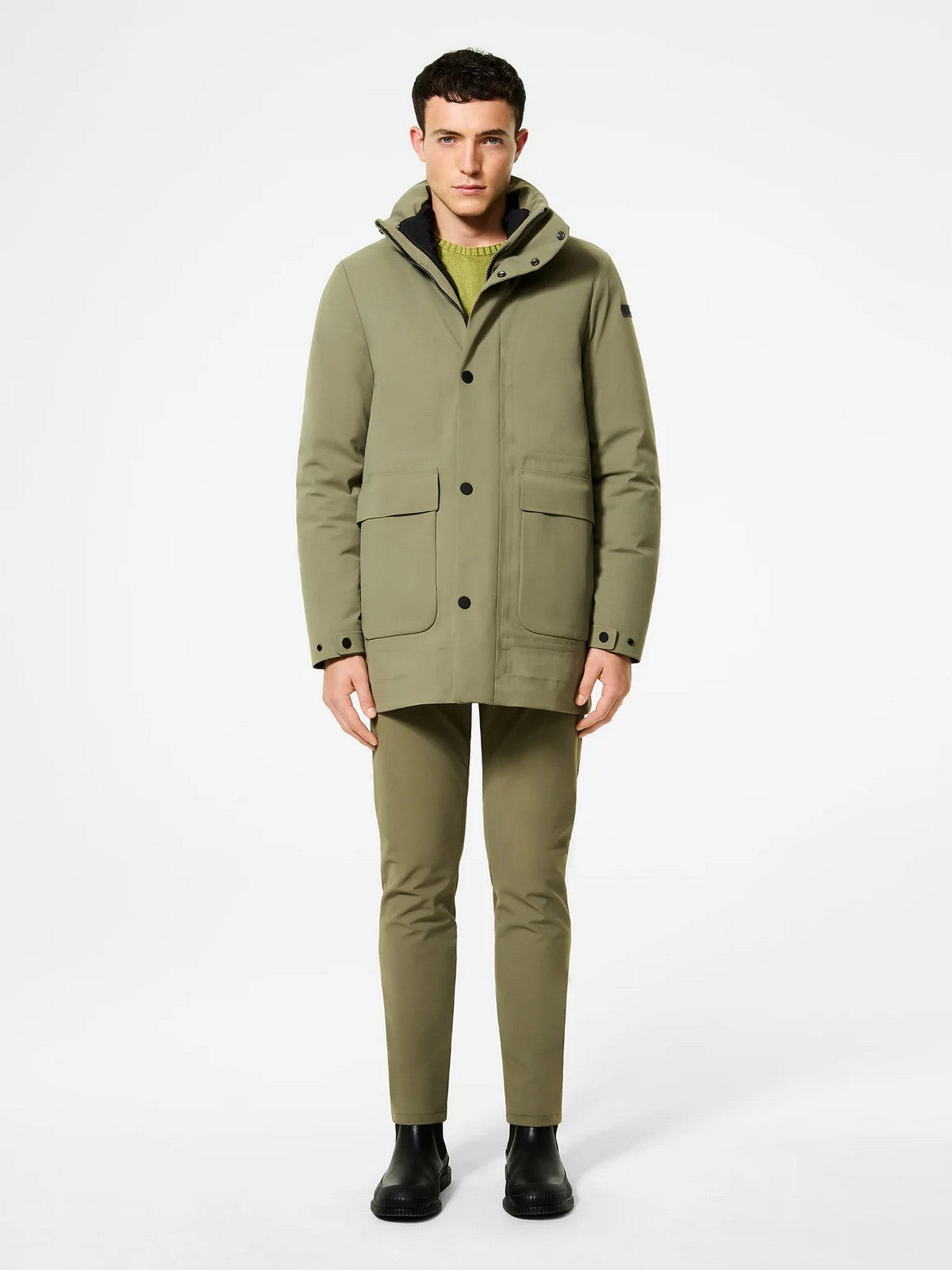 RRD Giubbino Uomo surflex winter soft touch 3 in 1 parka jkt W25039 27 27 FERN