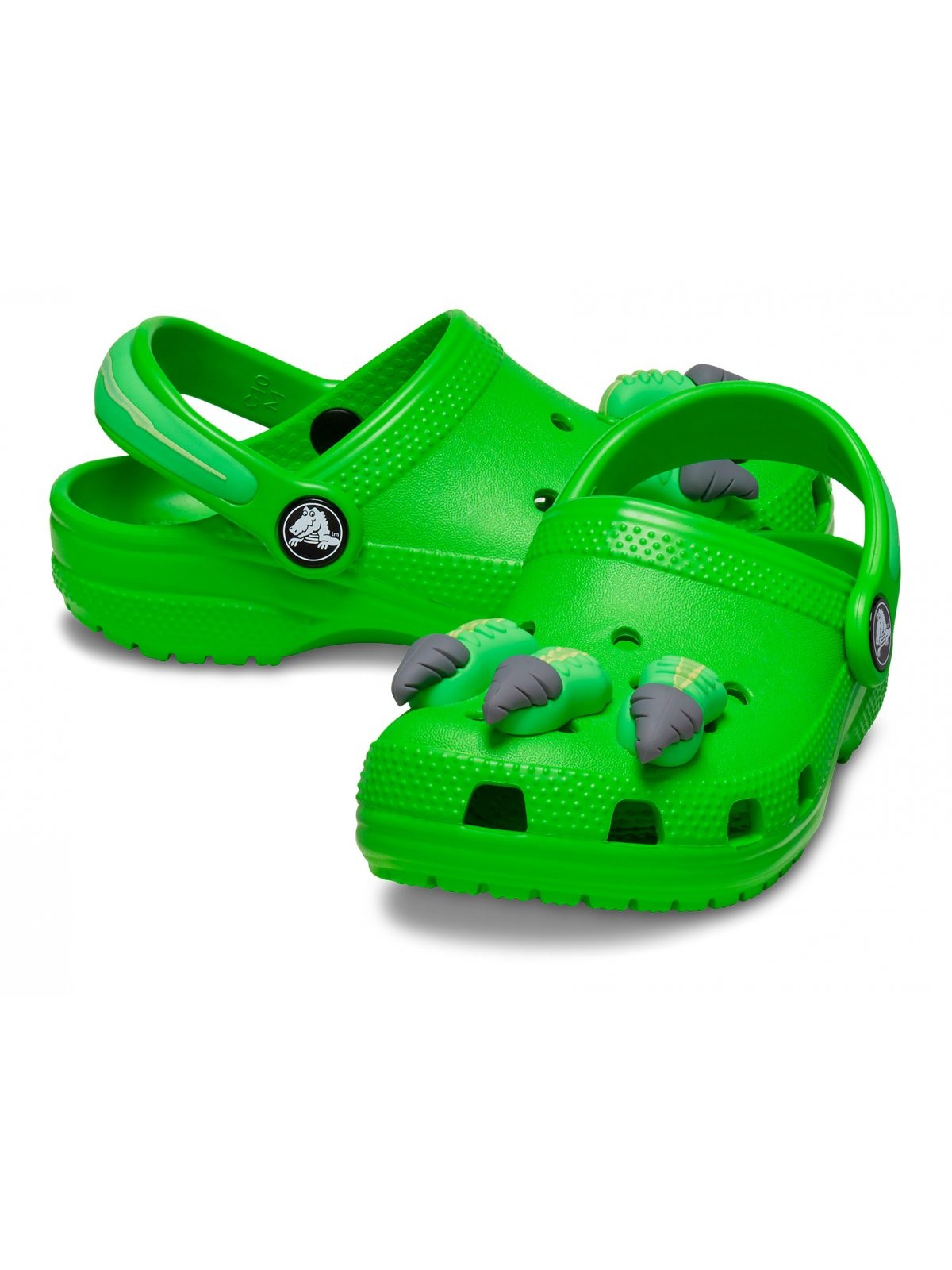 Crocs Ciabatta Children and Teenagers Classic I Am Dinosaur Clog T 209700 3WA Green