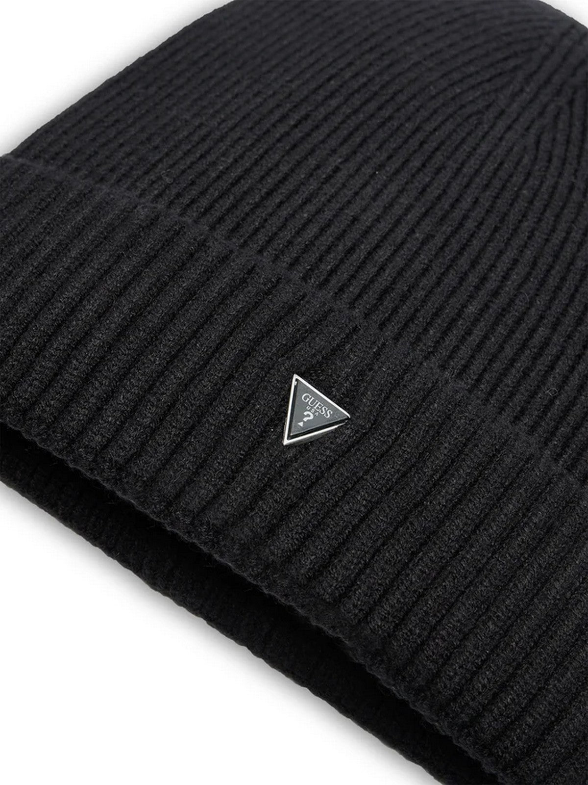 GUESS Cappello Uomo MITO BEANIE AM9430 POL01 BLA Nero gioboutiqueweb