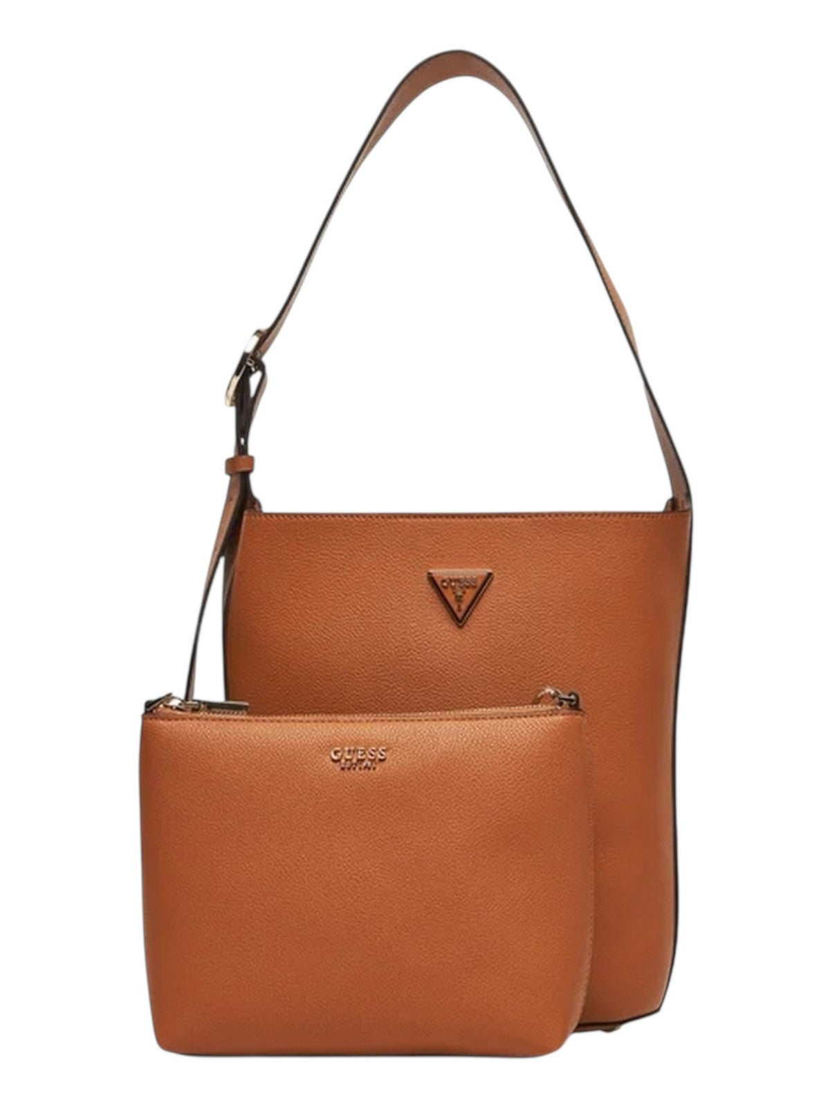 GUESS Borsa Donna MERIDIAN II BUCKET HWBG69 74040 COG COGNAC