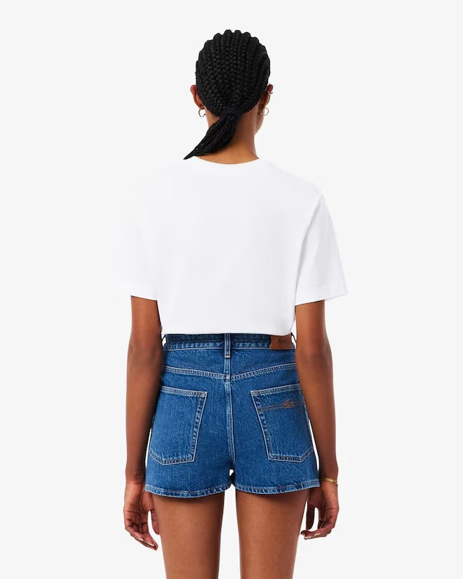 LACOSTE T-shirt Donna TF7215 001 Bianco