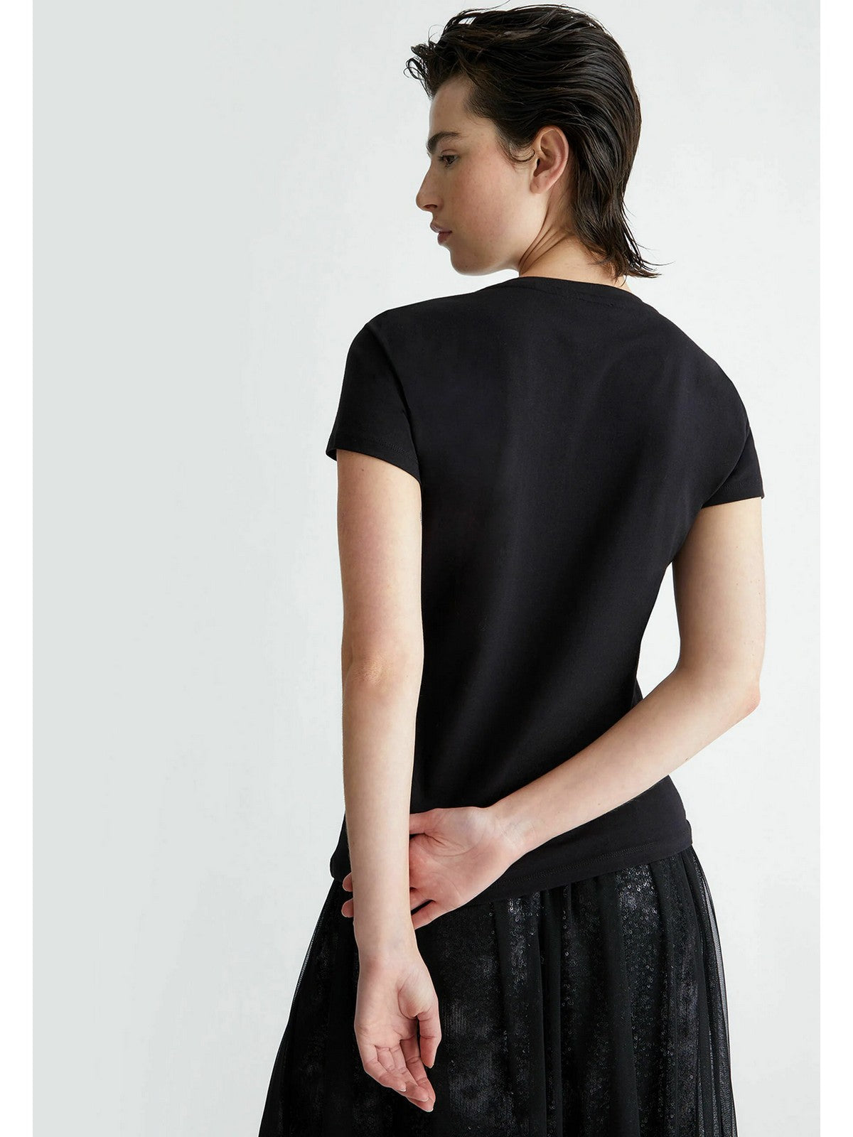 T-shirt Liu Jo Sport et femme Pole TA4246JS003 22222 Black