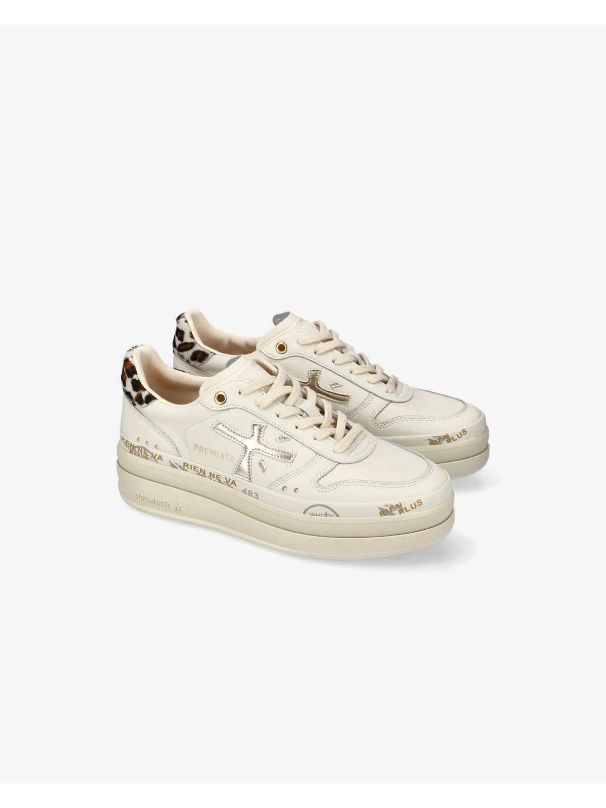 PREMIATA Sneaker Donna MICOL VAR 7441 Bianco gioboutiqueweb