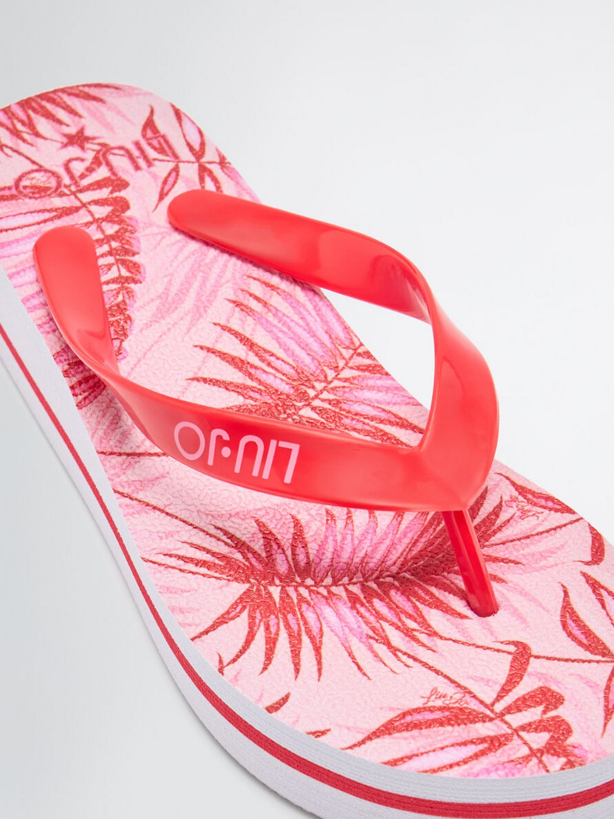 LIU JO BEACHWEAR Ciabatta Donna VA5188E1005 M9150 St.pink palm gioboutiqueweb