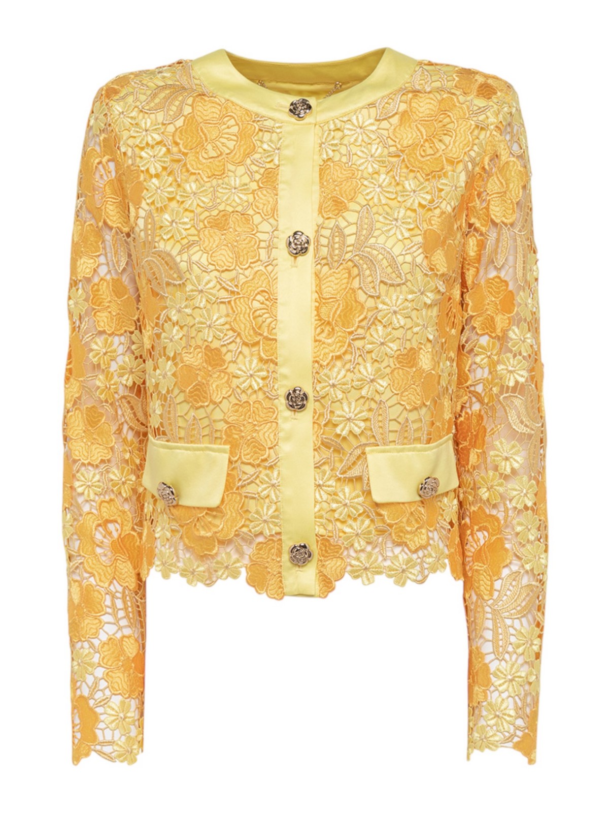 Blugirl Women's Jacket RA4088J4668 50955 Gelb