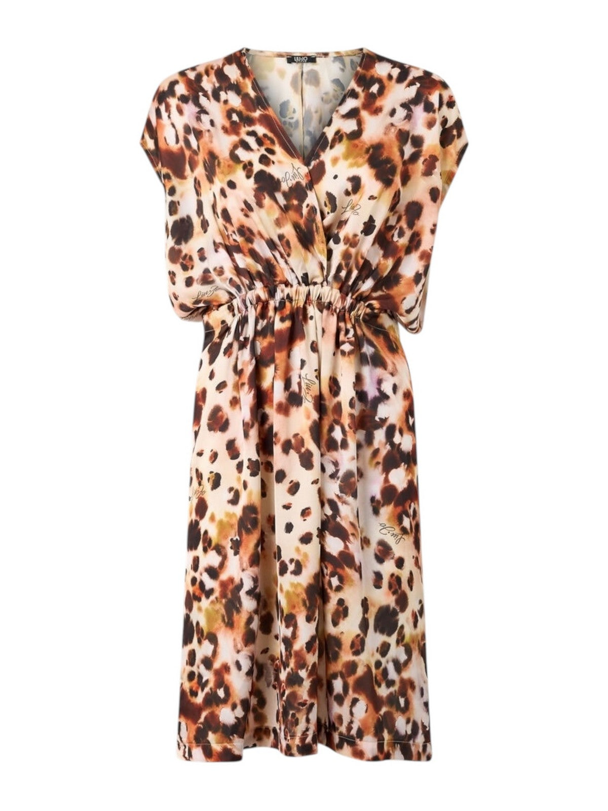 LIU JO BEACHWEAR Abito Donna VA5119TS806 M9145 St.animal rouge gioboutiqueweb