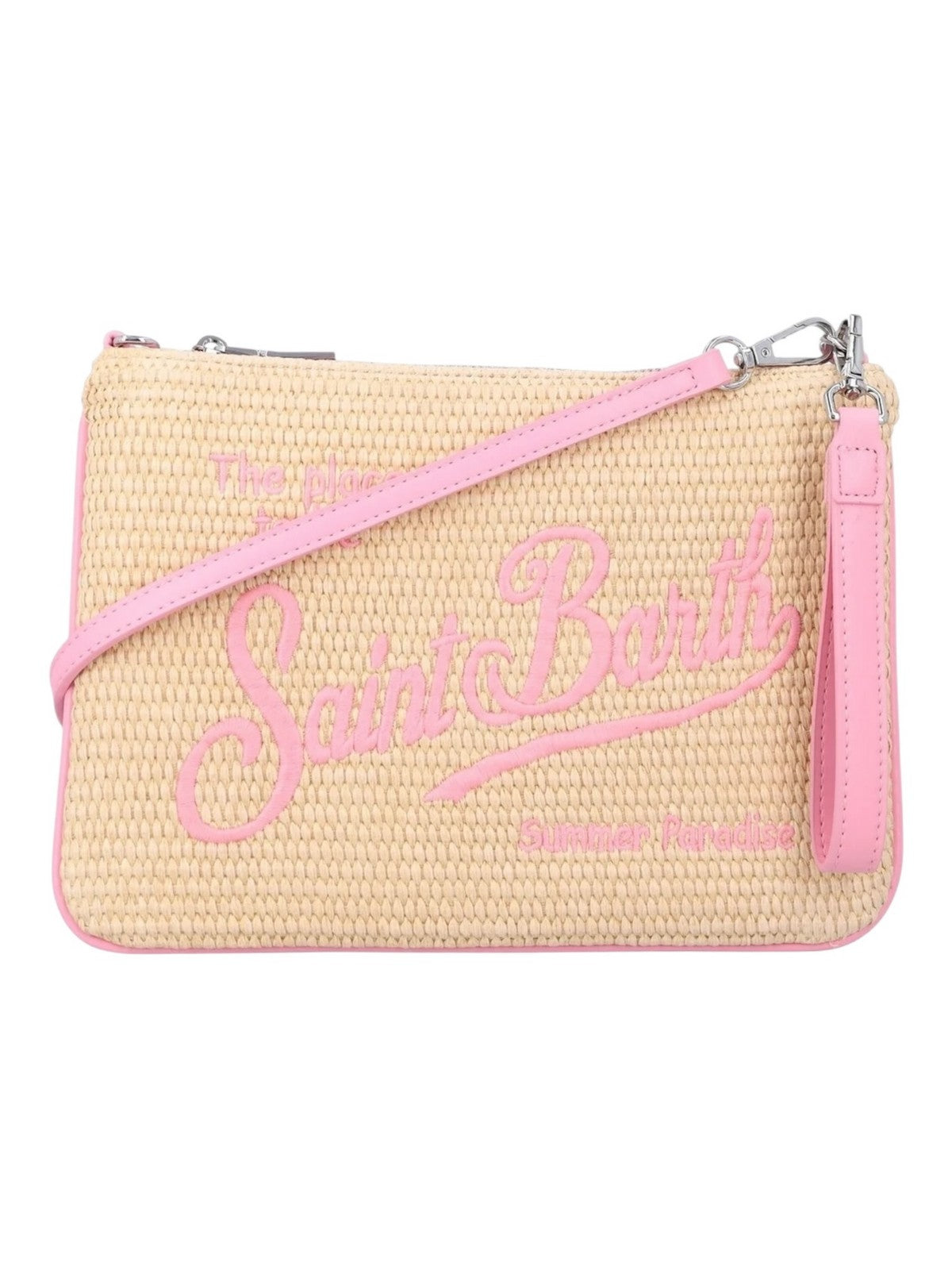 MC2 SAINT BARTH Pochette Donna PARISIENNE STRAW 00415L 1121 EMB