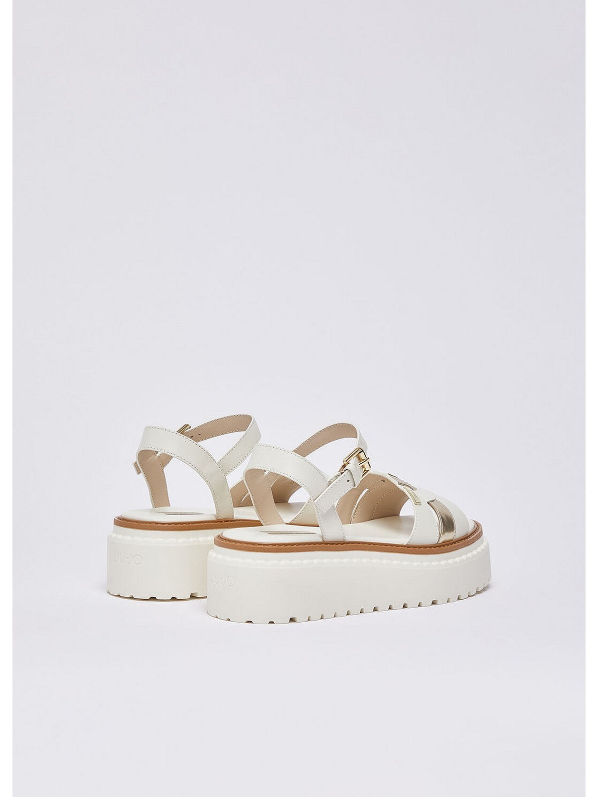 LIU JO Sandalo Donna Bessie SA6159PX026 S1874 MILK/LIGHT GOLD