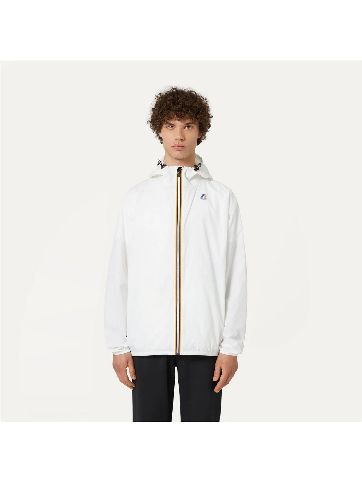 Chaqueta para hombres k-way le vrai 3.0 Claude K004BD0 001 White